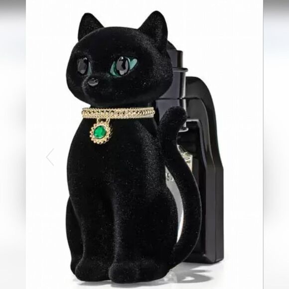 BBW Fancy Black Cat Nightlight Wallflowers Fragrance Plug 2024 New Out of Stock - Picture 9 of 9
